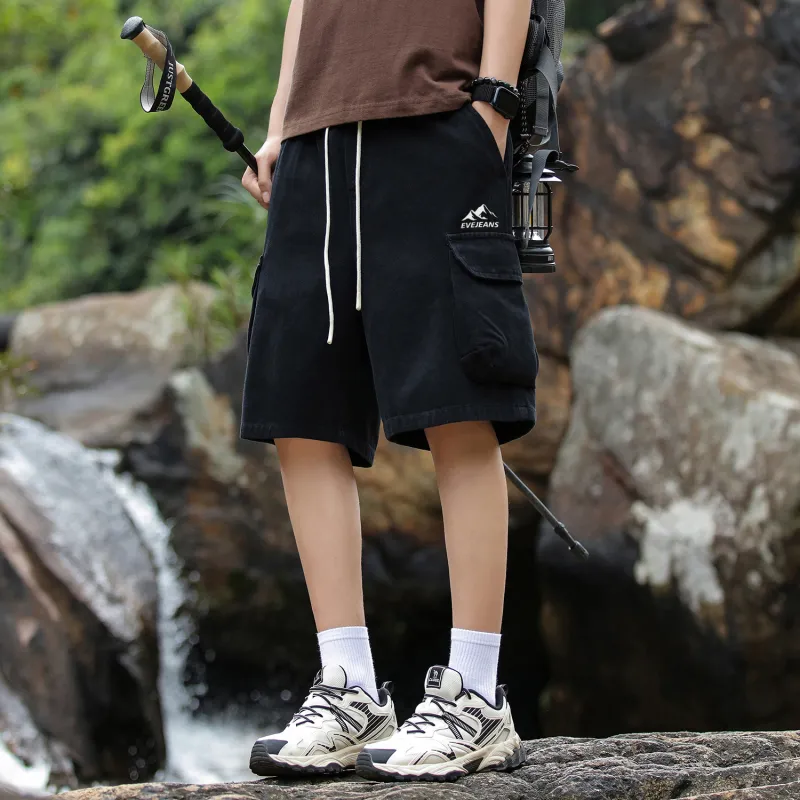 Yiwen Cargo Shorts Unisex-2