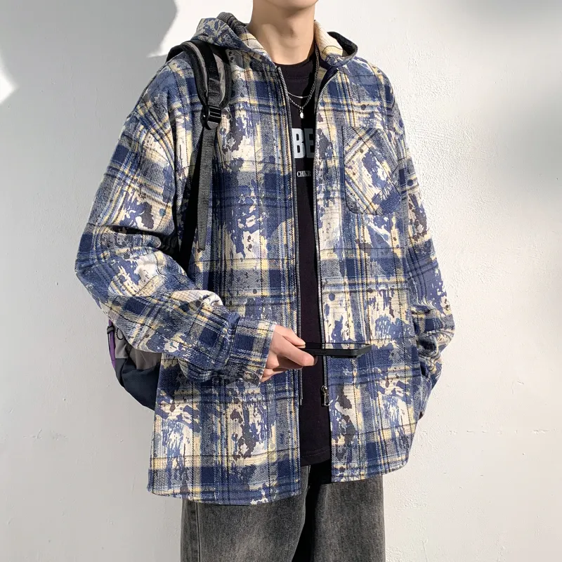 Yiwen Jackets Coats Unisex Blue-2