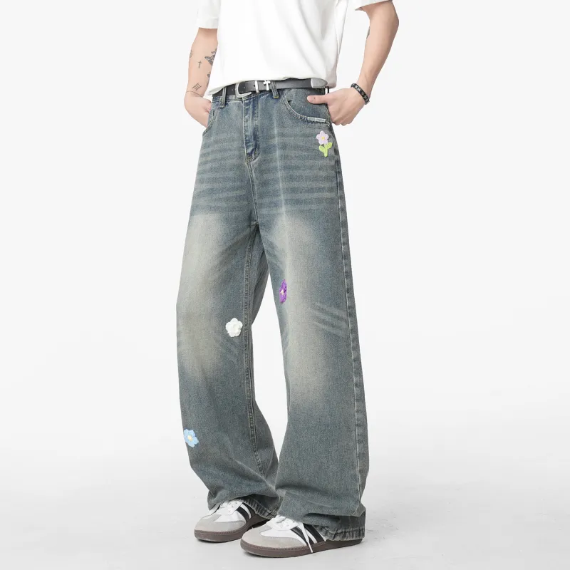 Yiwen Jeans Unisex-11