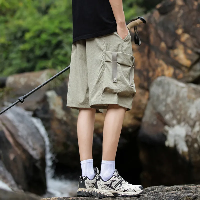 Yiwen Cargo Shorts Unisex-7
