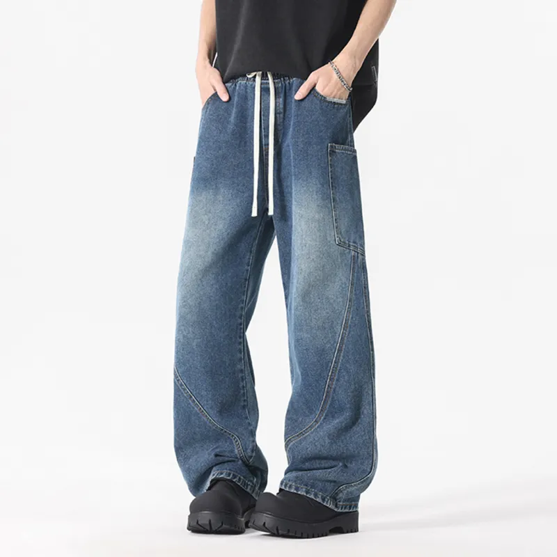 Yiwen Jeans Unisex-11