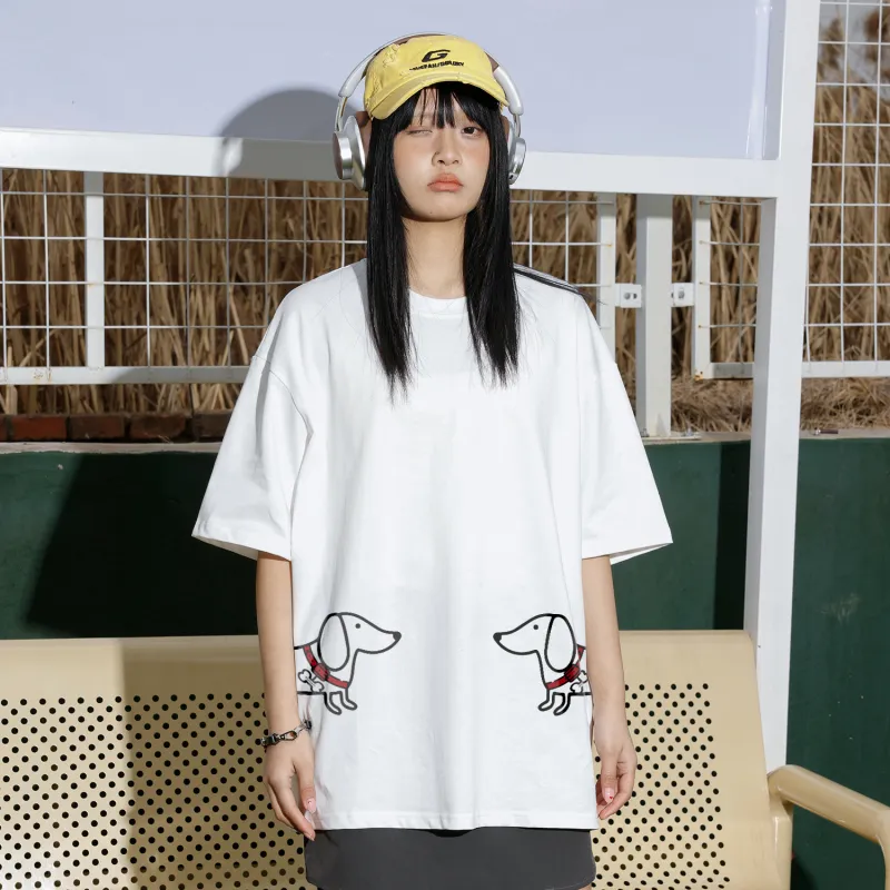 Yiwen Short Sleeved T Shirts Unisex-5