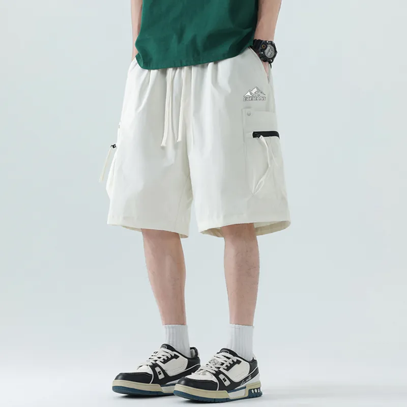 Yiwen Cargo Shorts Unisex-2
