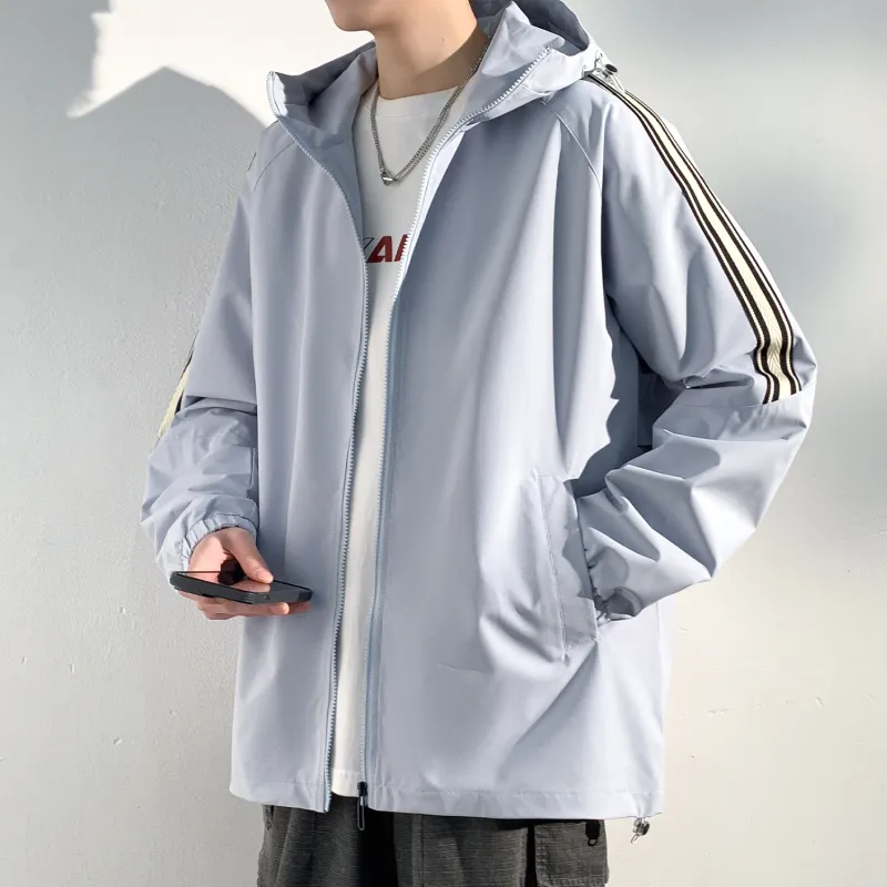 Yiwen Jackets Coats Unisex Glacier Blue-11