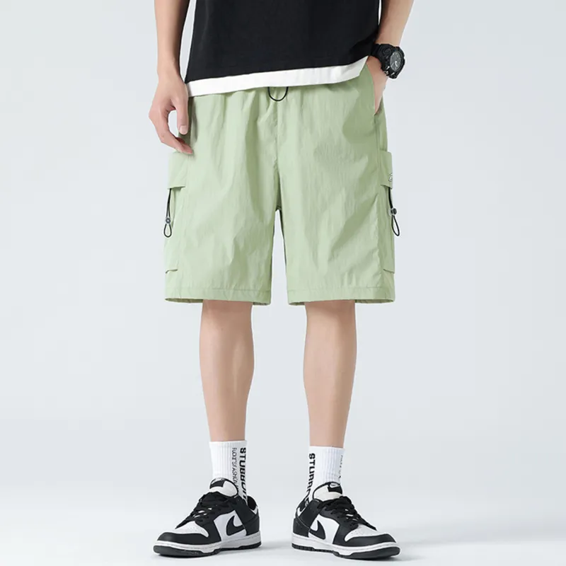 Yiwen Cargo Shorts Unisex-12