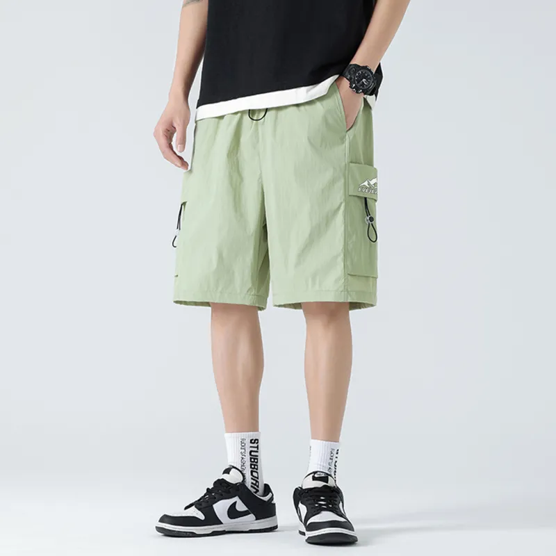 Yiwen Cargo Shorts Unisex-13