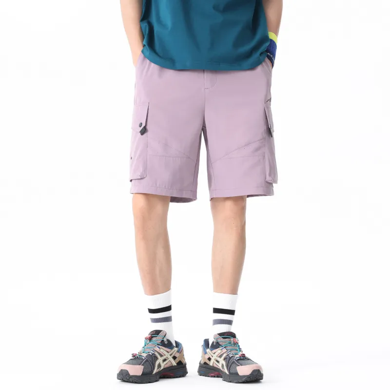 Yiwen Cargo Shorts Unisex-16