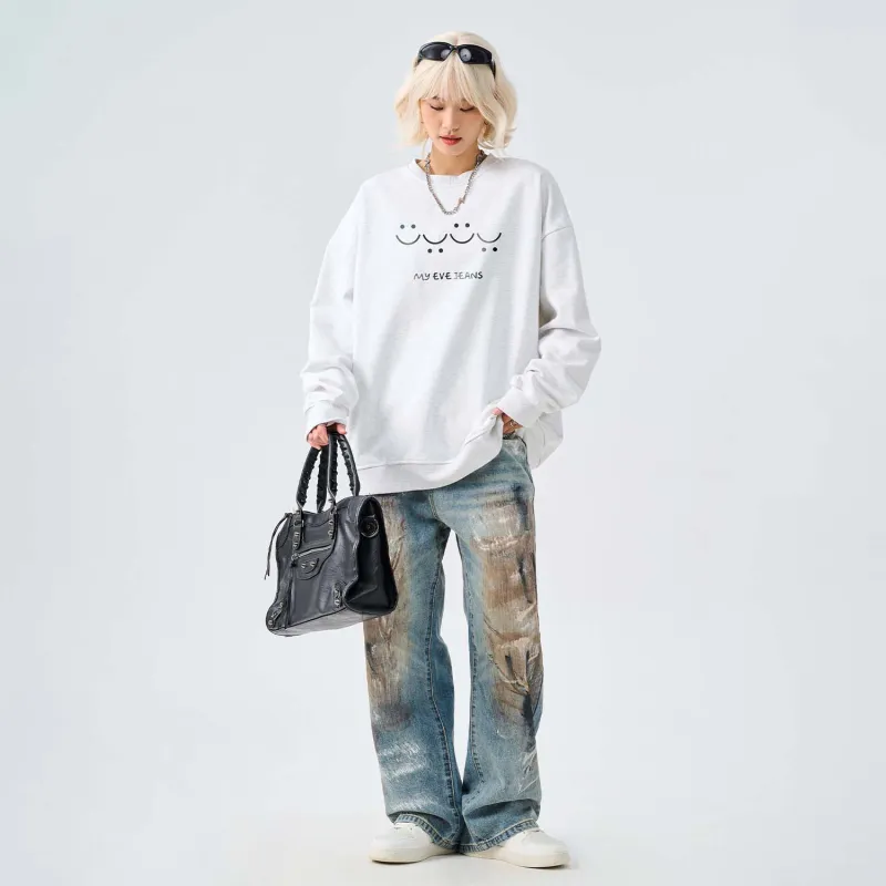 Yiwen Crewneck Sweatshirt Unisex-21