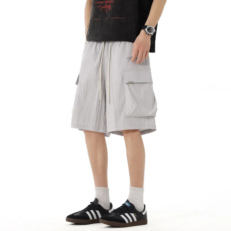 Yiwen Cargo Shorts Unisex-8