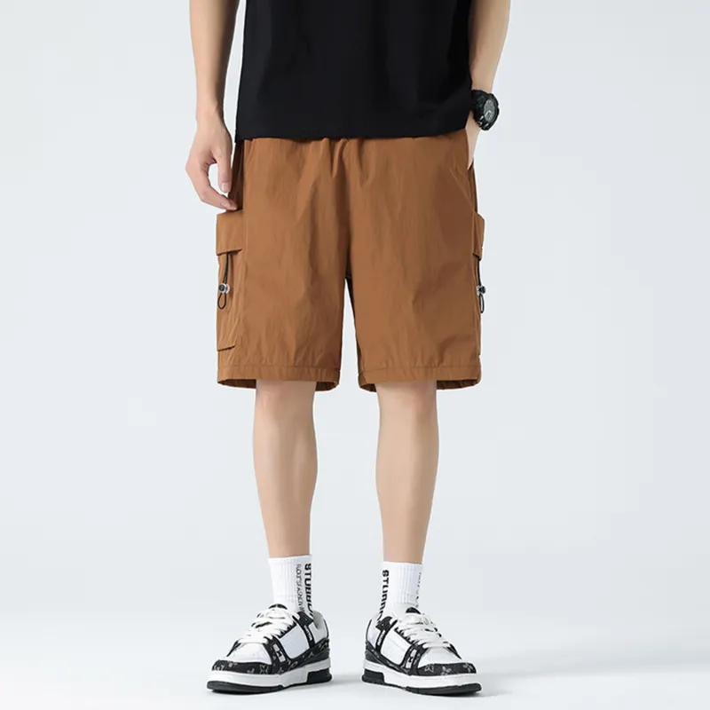 Yiwen Cargo Shorts Unisex-22