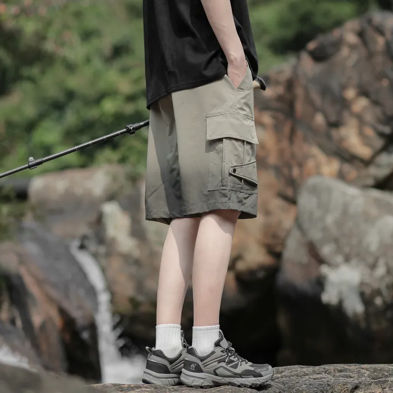 Yiwen Cargo Shorts Unisex-7