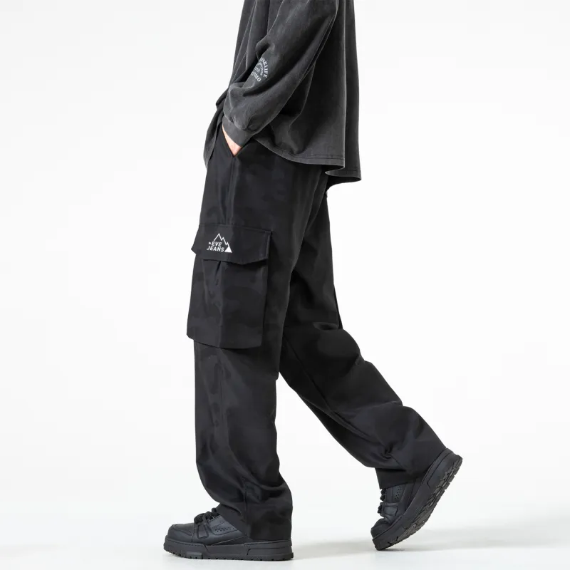 Yiwen Cargo Pants Unisex Army Green-11