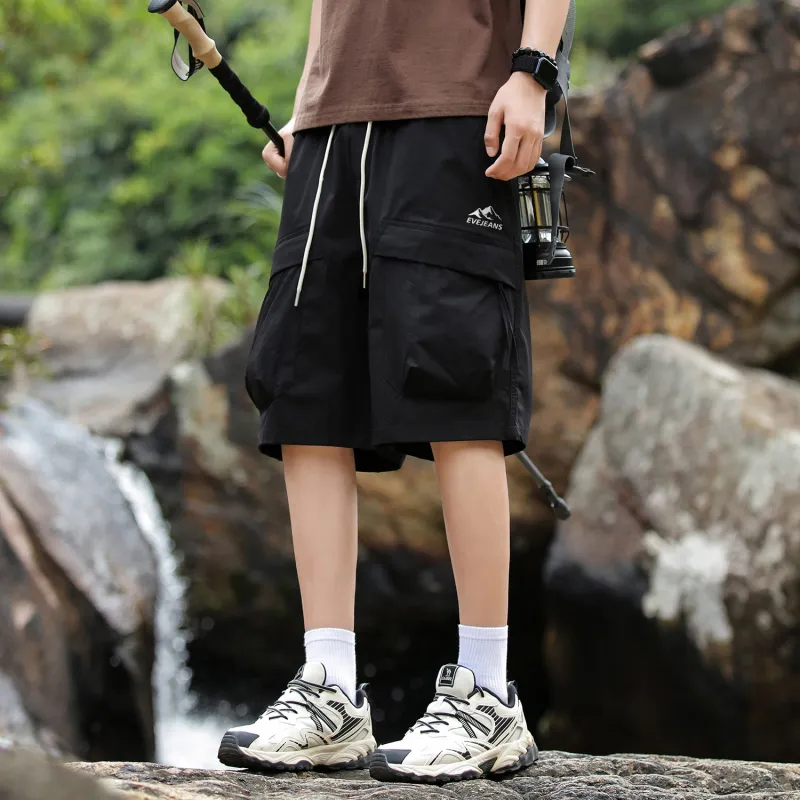 Yiwen Cargo Shorts Unisex-2
