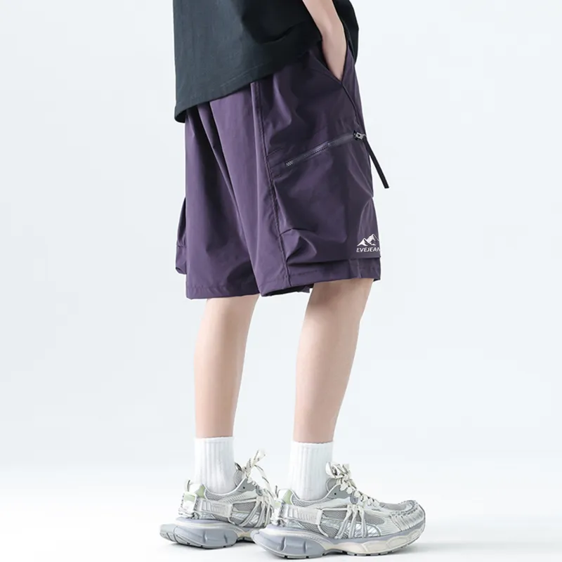 Yiwen Cargo Shorts Unisex-23