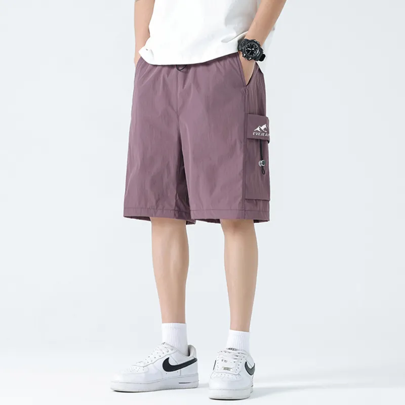 Yiwen Cargo Shorts Unisex-18