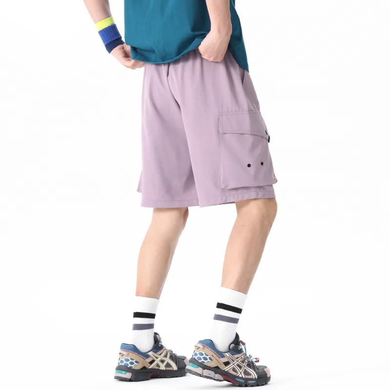 Yiwen Cargo Shorts Unisex-18