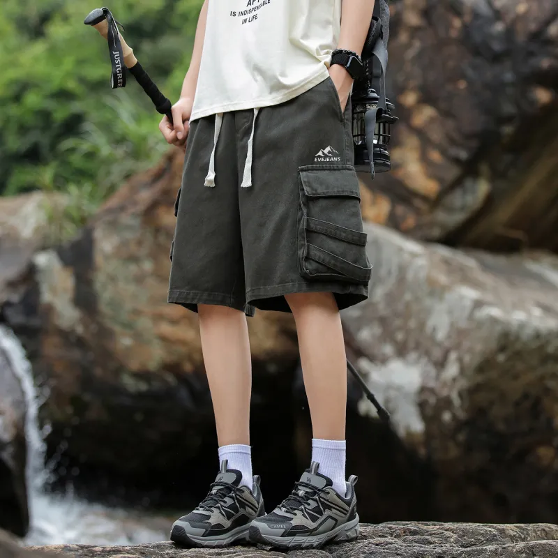 Yiwen Cargo Shorts Unisex-10