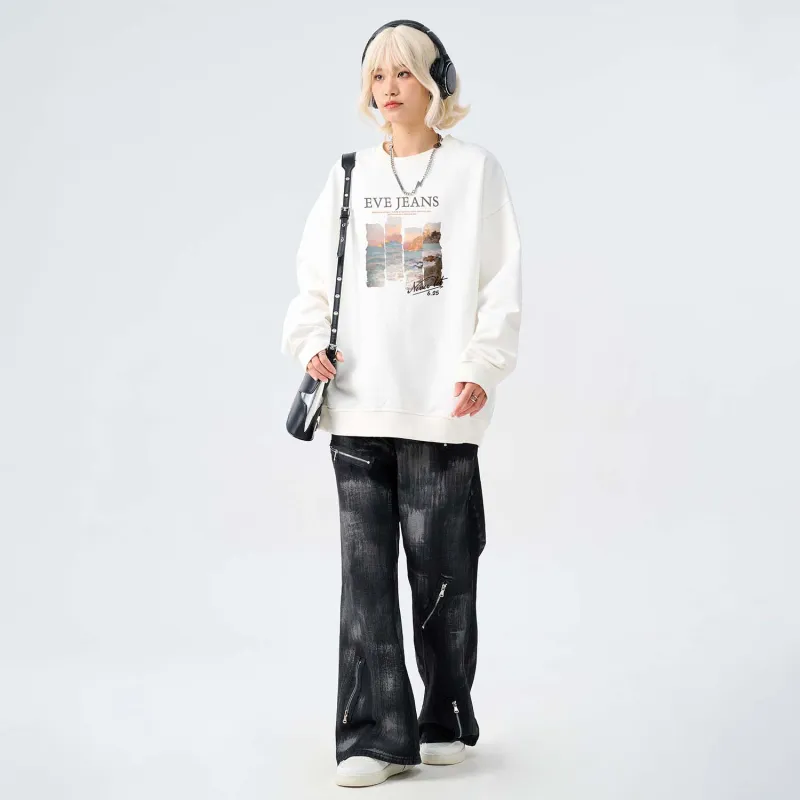 Yiwen Crewneck Sweatshirt Unisex-45