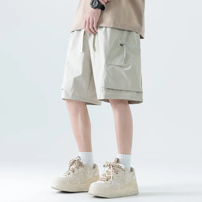 Yiwen Cargo Shorts Unisex-14