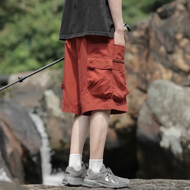 Yiwen Cargo Shorts Unisex-7