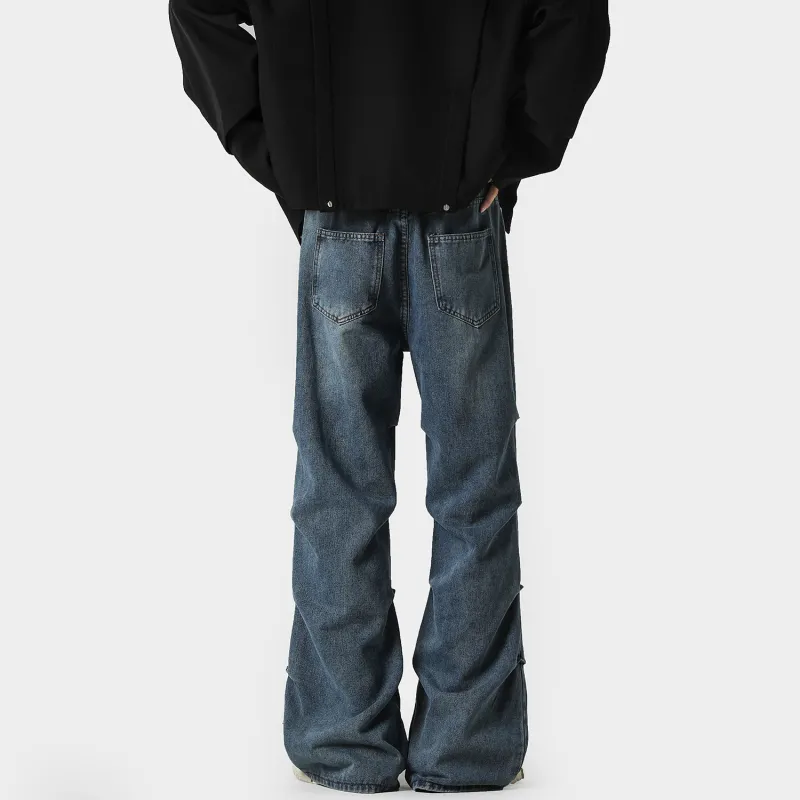 Yiwen Jeans Unisex Blue-4
