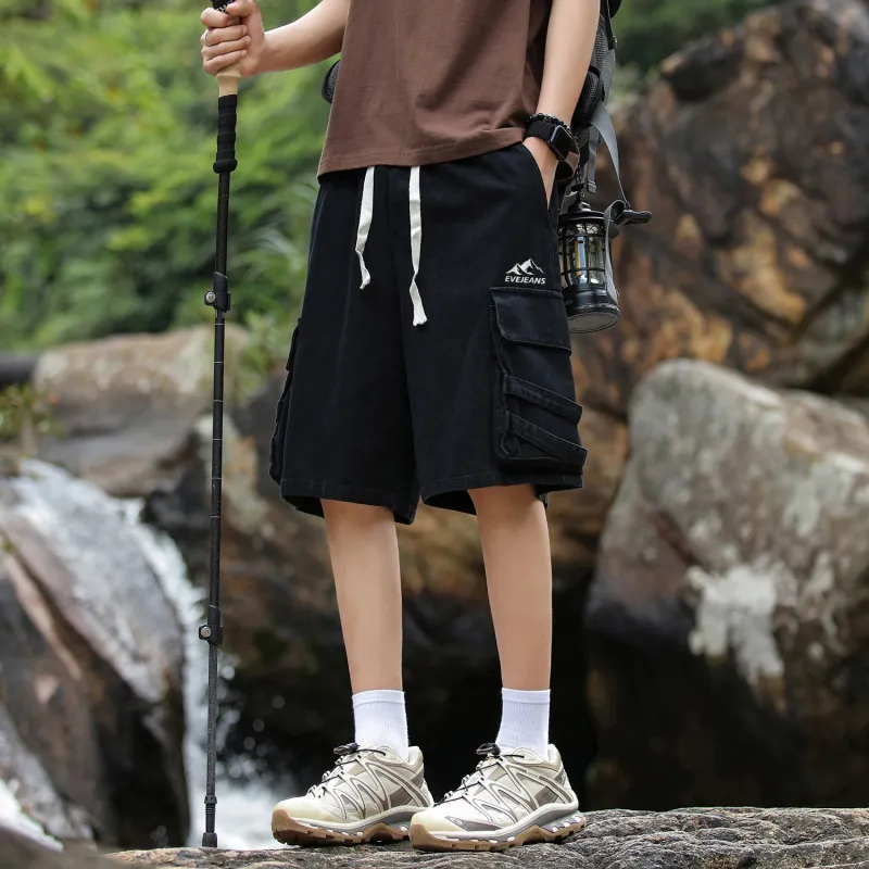 Yiwen Cargo Shorts Unisex-2