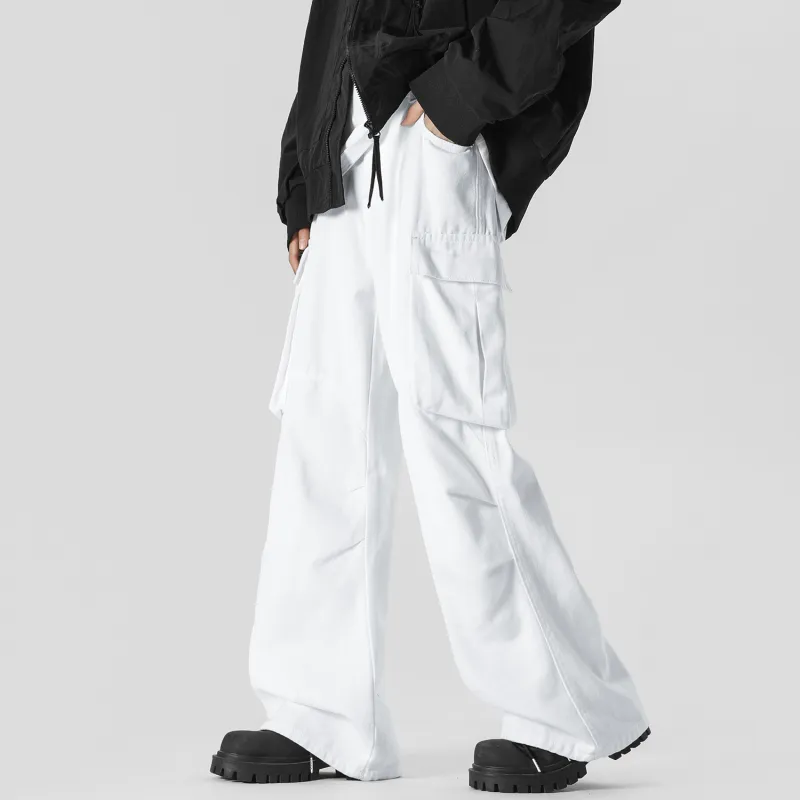 Yiwen Jeans Unisex Ivory White-2