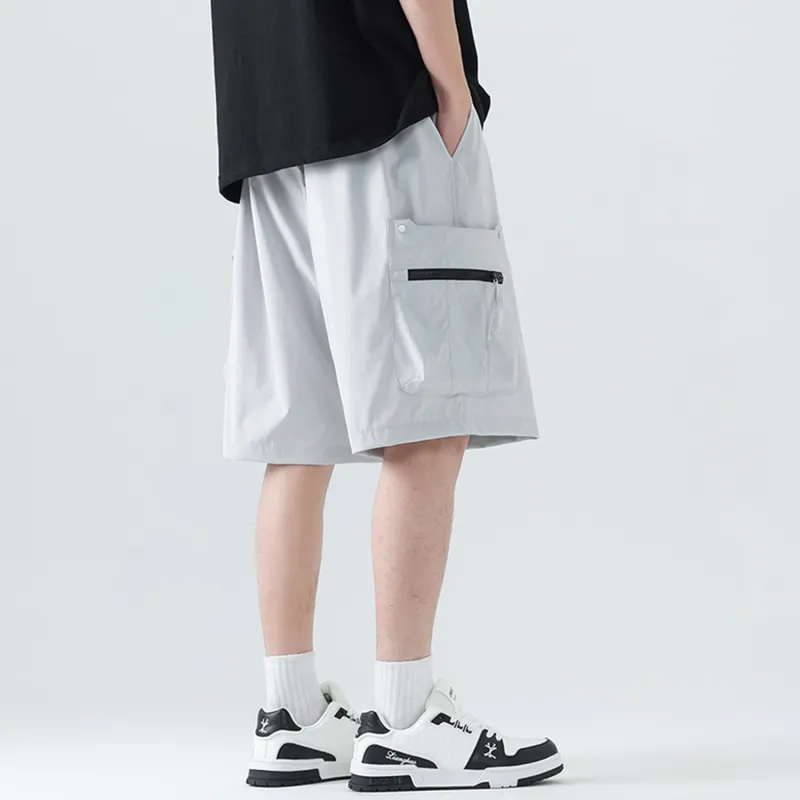 Yiwen Cargo Shorts Unisex-23