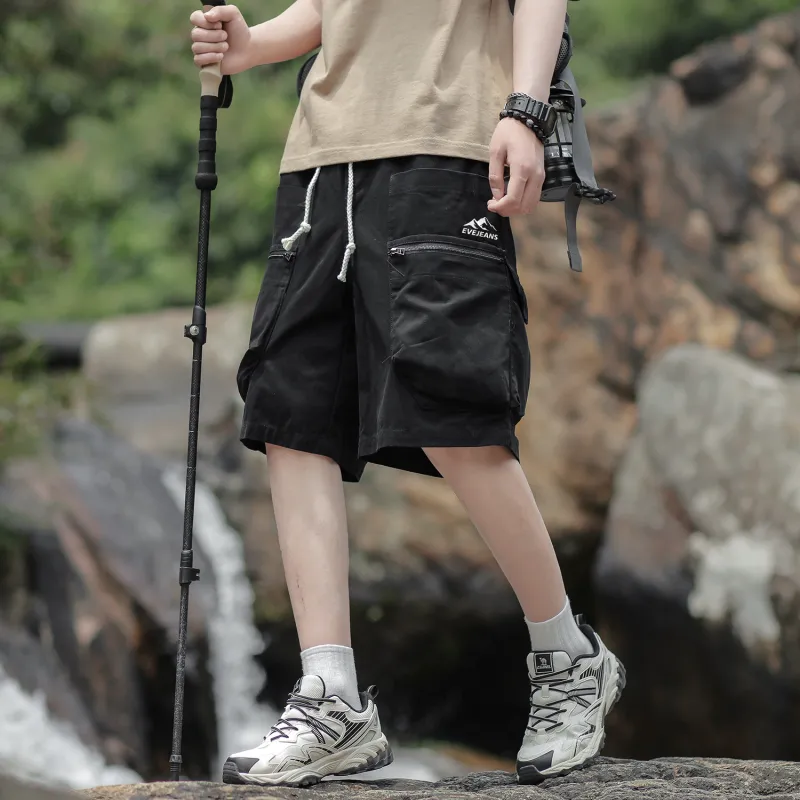 Yiwen Cargo Shorts Unisex-2