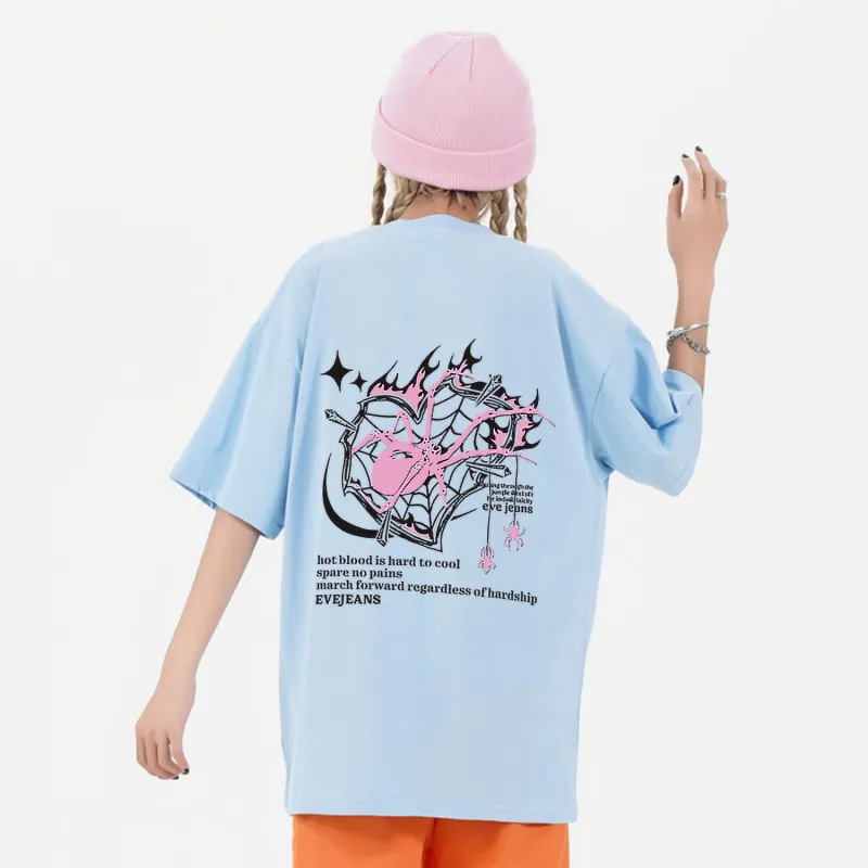 Yiwen T-Shirt Unisex Carolina Blue-3