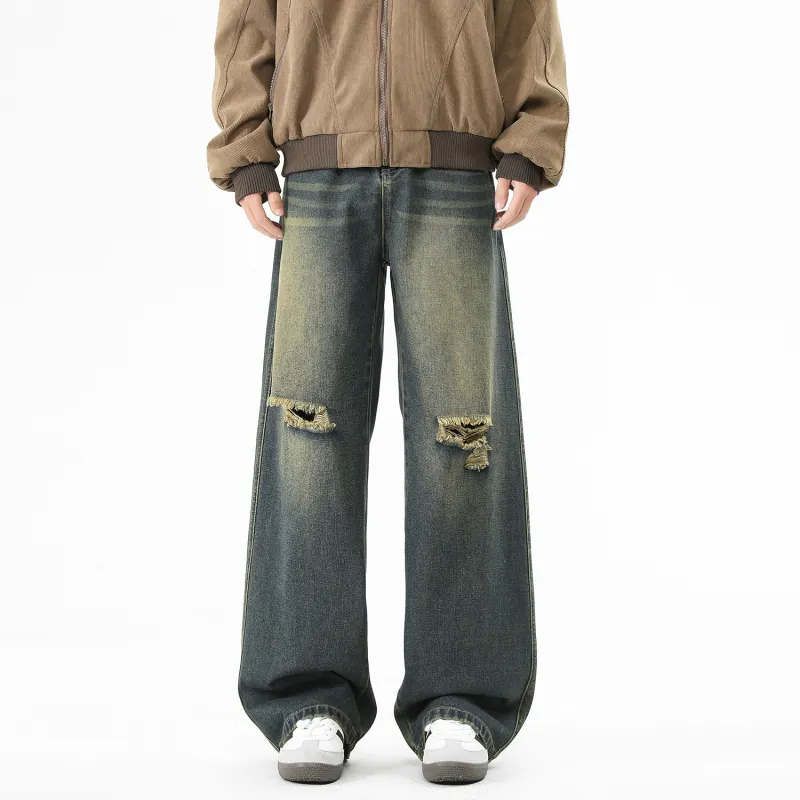 Yiwen Jeans Unisex-12
