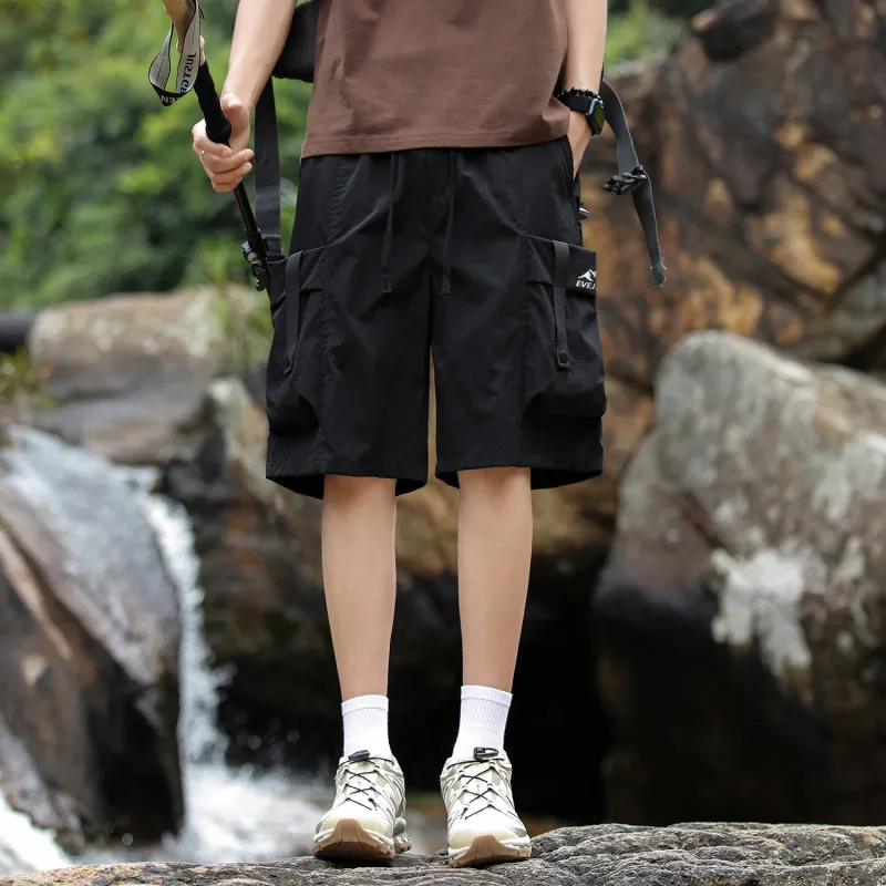 Yiwen Cargo Shorts Unisex-2