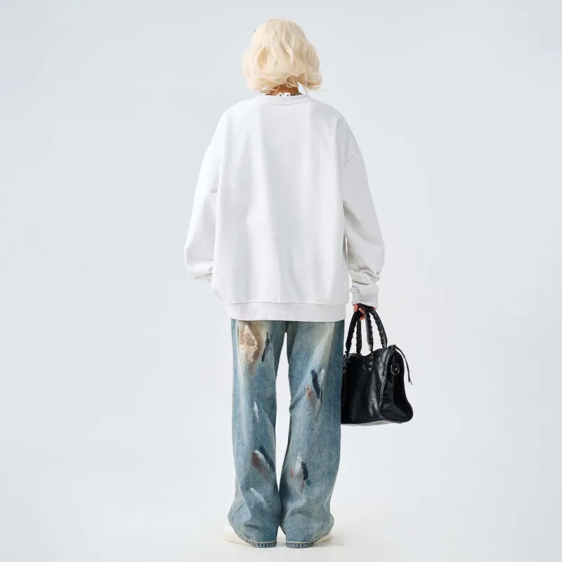 Yiwen Crewneck Sweatshirt Unisex-23