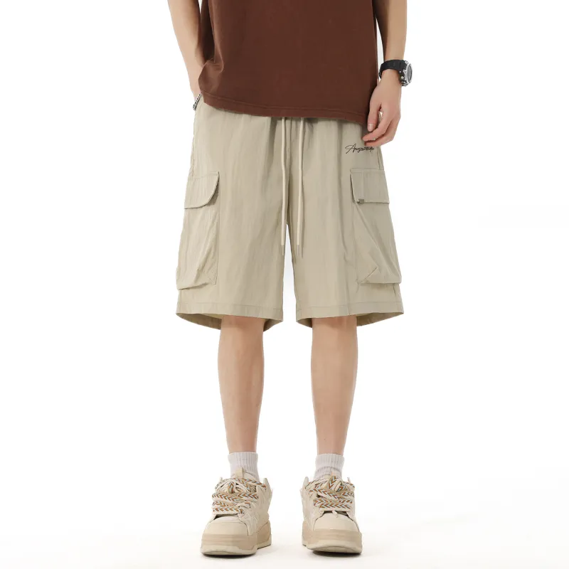 Yiwen Cargo Shorts Unisex-12