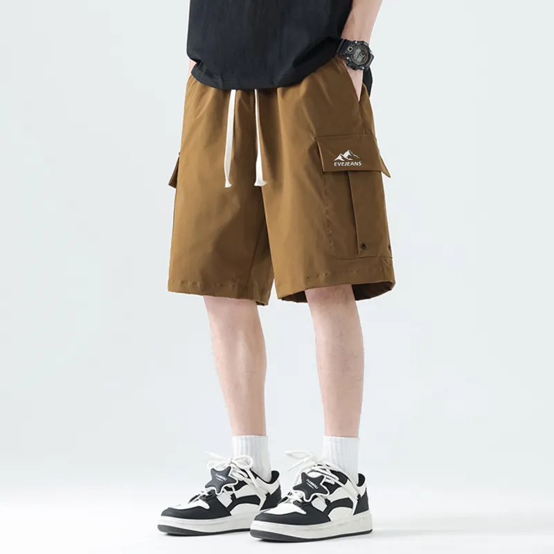 Yiwen Cargo Shorts Unisex-14