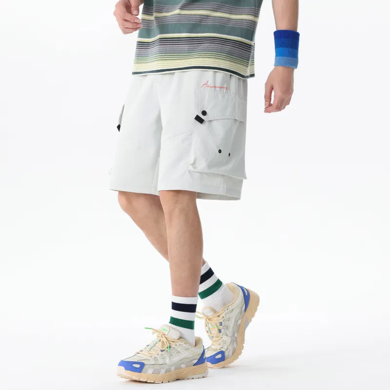 Yiwen Cargo Shorts Unisex-12
