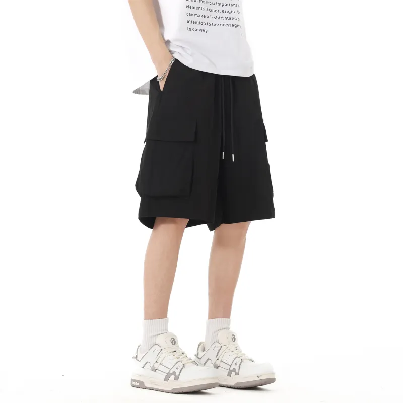 Yiwen Cargo Shorts Unisex-3