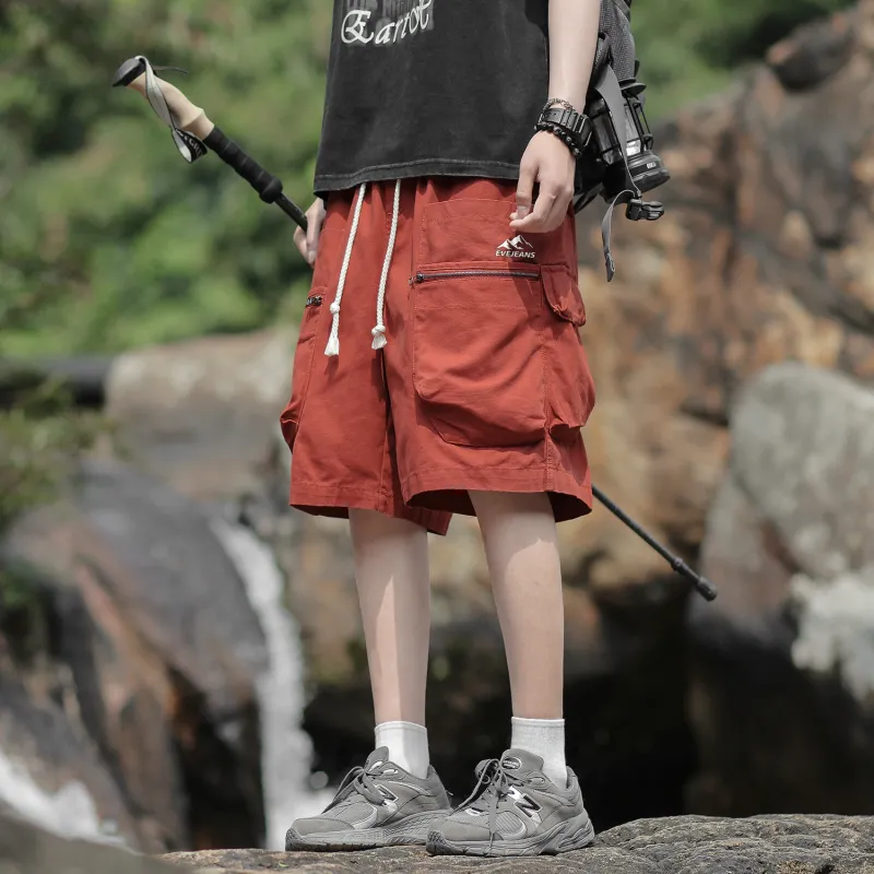 Yiwen Cargo Shorts Unisex-6