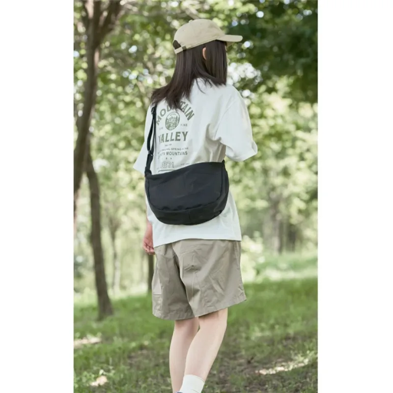 XOKY Oxford Dumpling Bag Crossbody Bag Regular Unisex White/Black-2