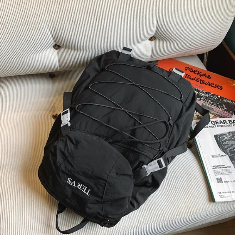 XOKY Nylon Backpack Unisex Multicolor-2