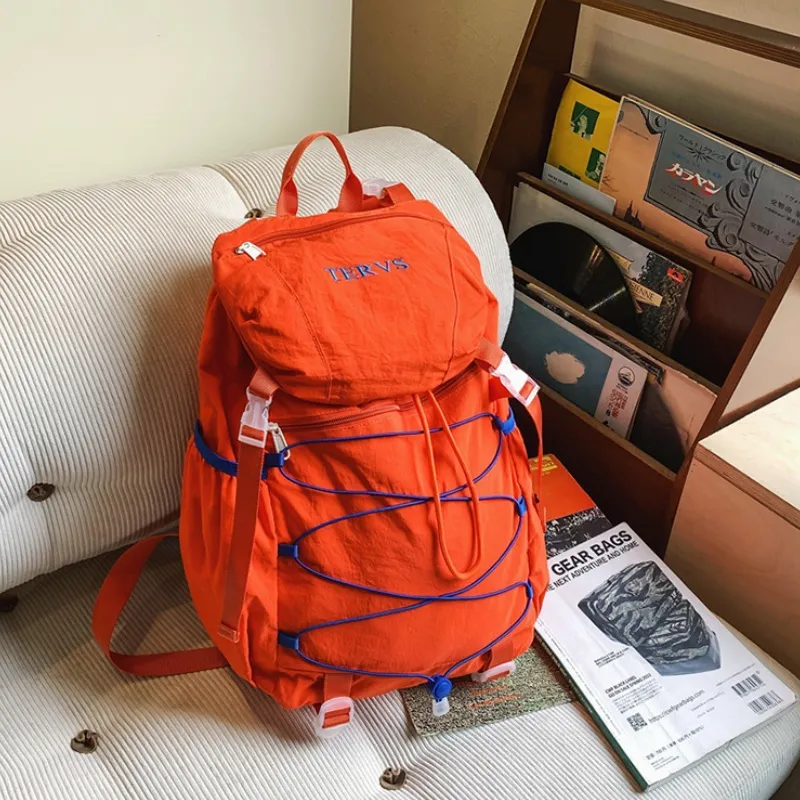 XOKY Nylon Backpack Unisex Multicolor-6