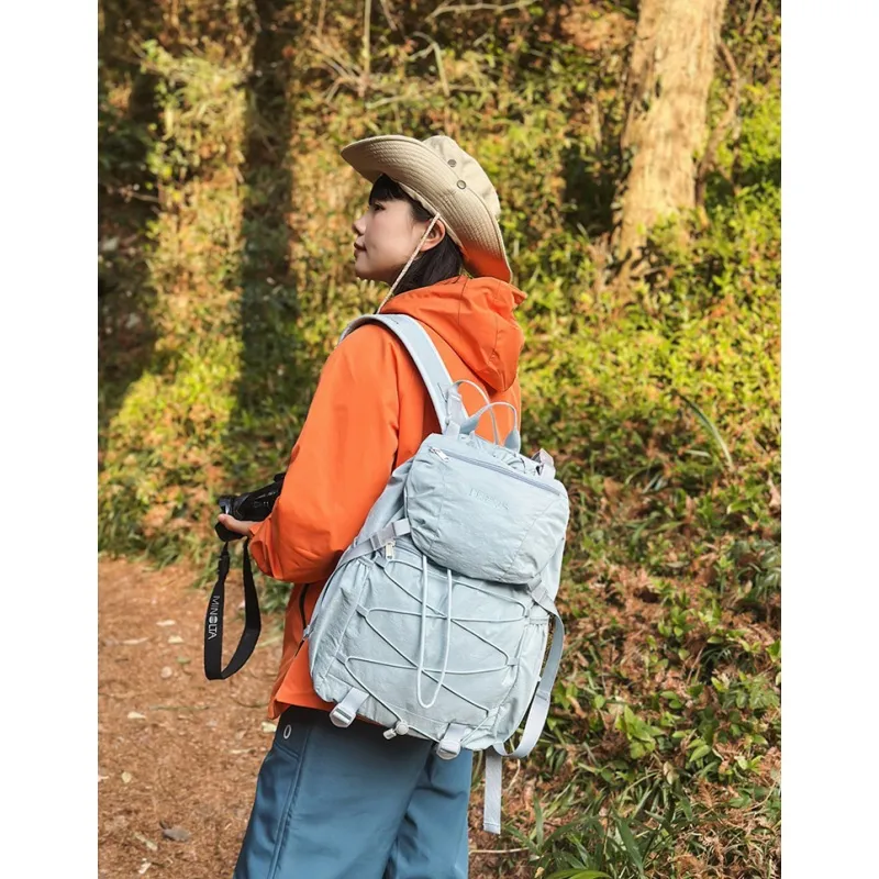 XOKY Nylon Backpack Unisex Multicolor-9
