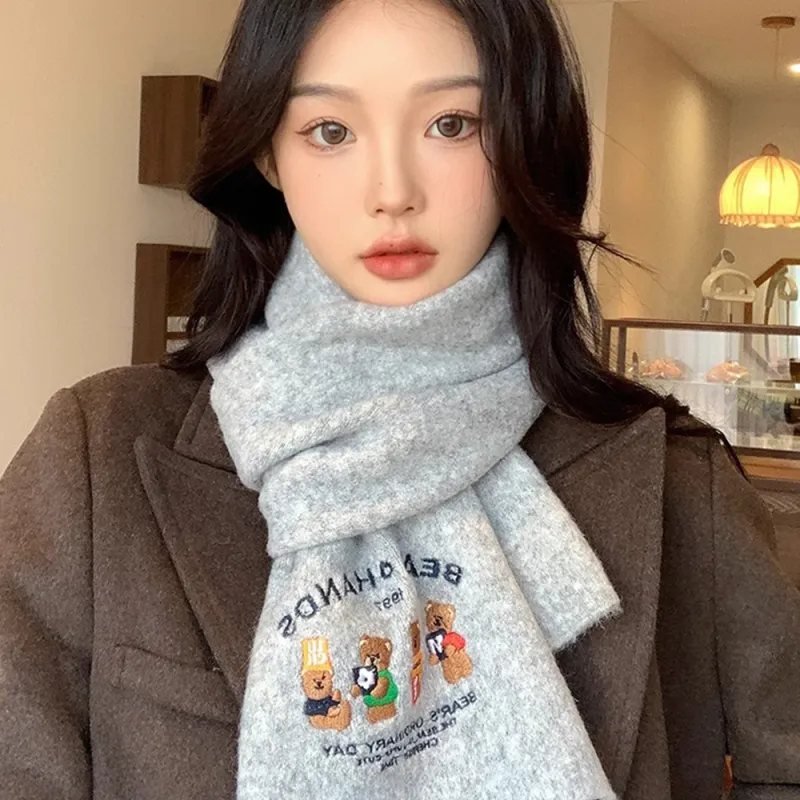 A Good Thing Knit Scarves Unisex-27