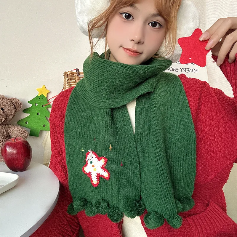 A Good Thing Faux Cashmere Knit Scarves Unisex-10