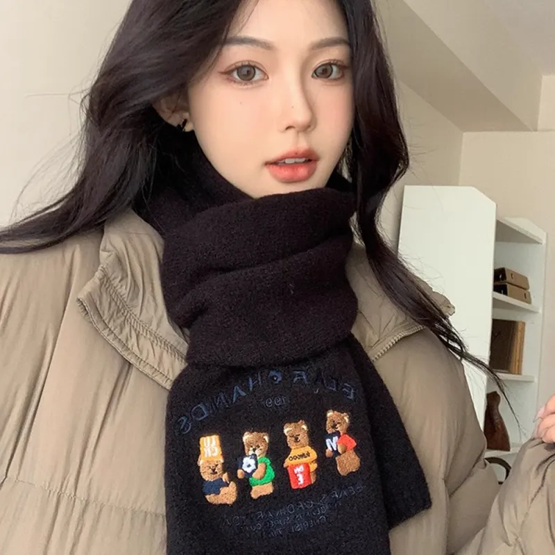 A Good Thing Knit Scarves Unisex-24