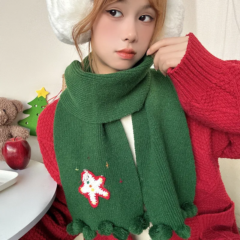 A Good Thing Faux Cashmere Knit Scarves Unisex-12