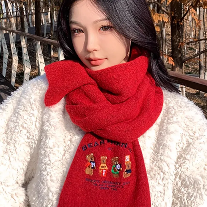 A Good Thing Knit Scarves Unisex-4