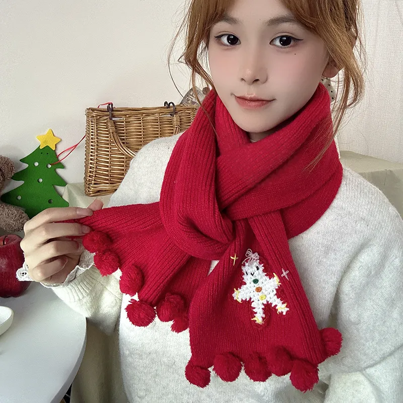 A Good Thing Faux Cashmere Knit Scarves Unisex-2