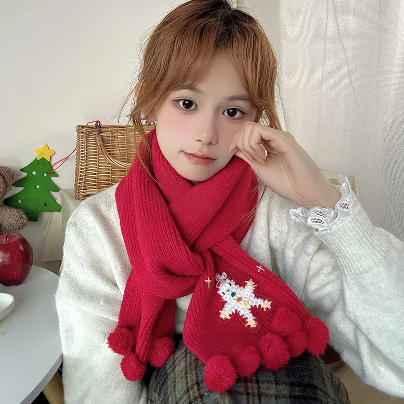 A Good Thing Faux Cashmere Knit Scarves Unisex-1