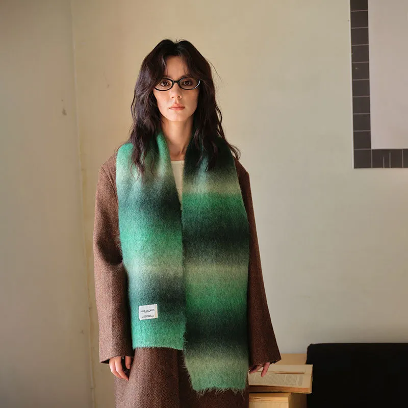 A Good Thing Wool Blend Knit Scarves Unisex-21